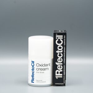 Refectocil Wenkbrauw Wimper Verf pure black 1- 15 ml+Oxidant 3% cream