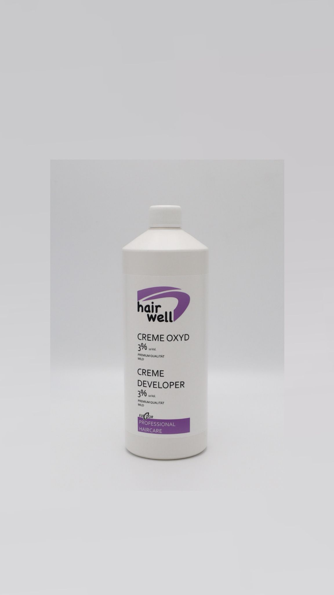 hairwell creme ontwikkelaar %3 120ml, 1000 ml hairwell creme ontwikkelaar %3 120ml, 1000 ml